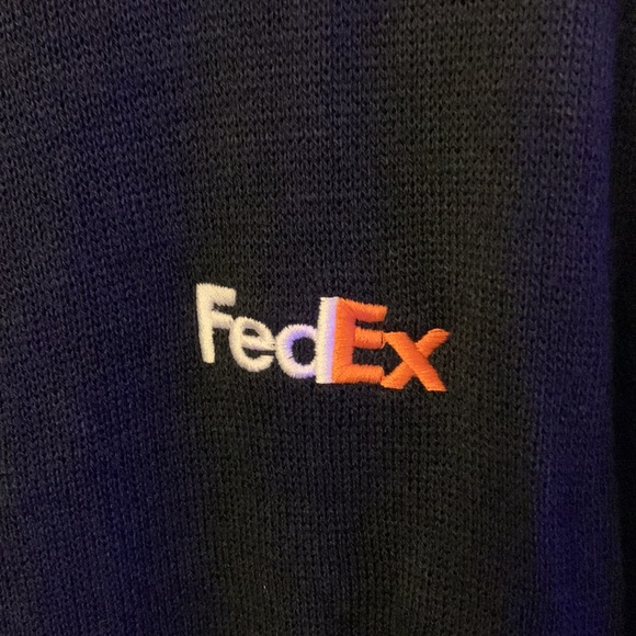FedEx Full Zip up Sweater - Picture 4 of 5